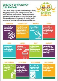 Energy Efficiency Calendar