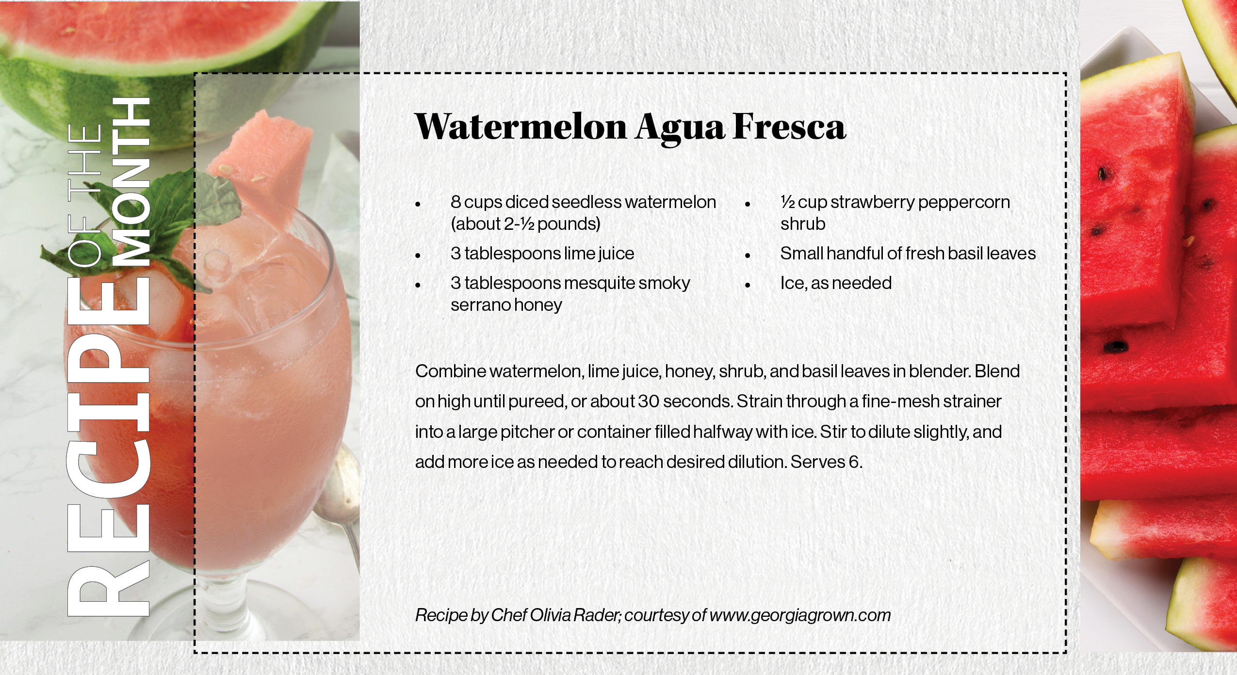 Watermelon Agua Fresca