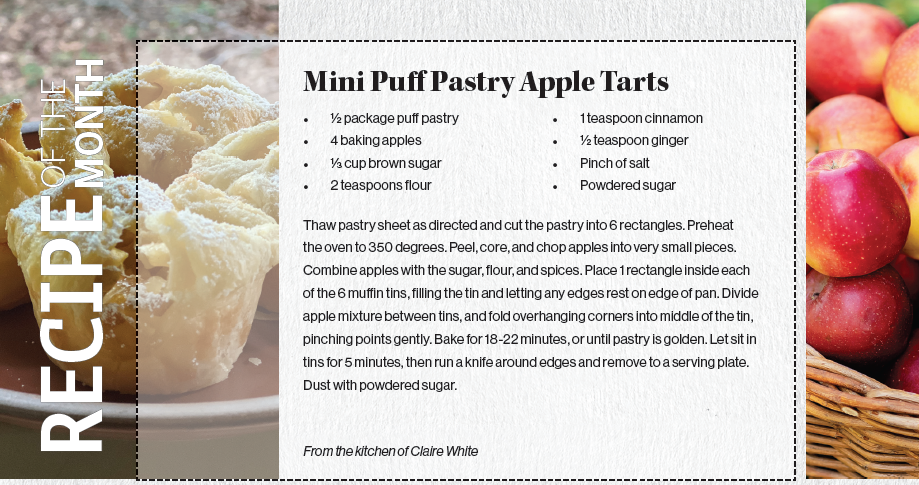 Mini Puff Pastry Apple Tarts